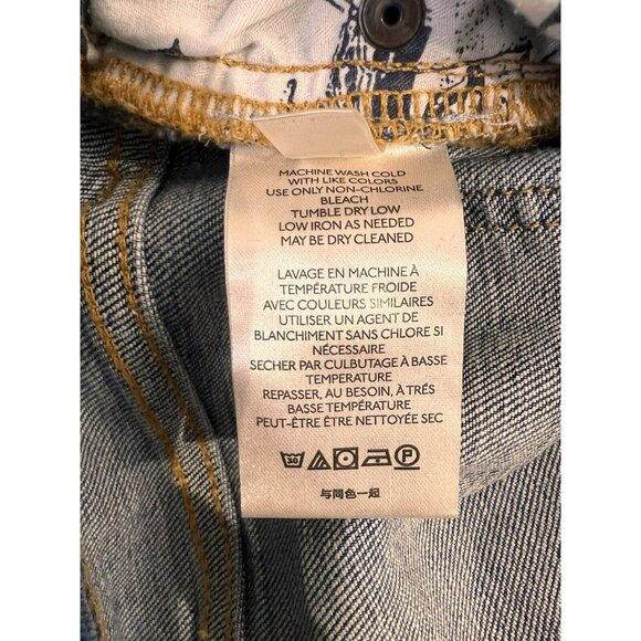 Anthropologie Pilcro And The Letterpress Slim Boyfriend Denim Jeans size 26” P - Picture 11 of 13